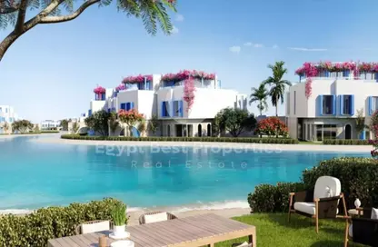 Chalet - 2 Bedrooms - 2 Bathrooms for sale in The Med - Ras Al Hekma - North Coast