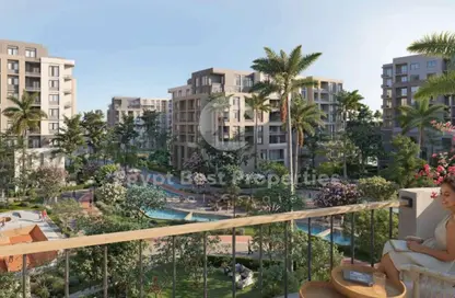 Apartment - 1 Bedroom - 1 Bathroom for sale in Palm Hills New Cairo - 5th Settlement Compounds - The 5th Settlement - New Cairo City - Cairo