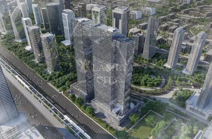 Office Space - 3 Bedrooms - 1 Bathroom for sale in Taj Tower - Central Business District - New Capital City - Cairo