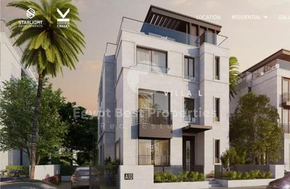 Villa - 4 Bedrooms - 4 Bathrooms for sale in Levana - Uptown Cairo - Mokattam - Cairo