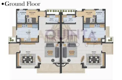 Twin House - 6 Bedrooms - 5 Bathrooms for sale in La Quinta Heights - Hurghada - Red Sea