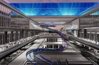 Retail - Studio - 1 Bathroom for sale in AiAngle City Mall - New Narges - New Cairo City - Cairo