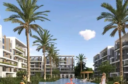 شقة - 3 غرف نوم - 3 حمامات للبيع في شارع النوادي - حدائق اكتوبر - مدينة 6 أكتوبر - الجيزة