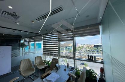 Office Space - Studio - 2 Bathrooms for rent in North Plus Mall - North Teseen St. - The 5th Settlement - New Cairo City - Cairo