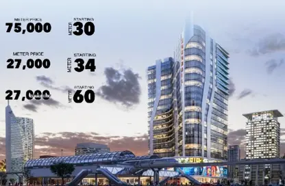 مساحات مكتبية - 1 حمام للبيع في مون ريال تاور - كمبوندات العاصمة الإدارية الجديدة - العاصمة الإدارية الجديدة - القاهرة