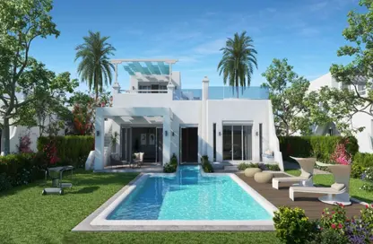 (بنتهاوس  (روف - 3 غرف نوم - 2 حمامات للبيع في نايا باي - راس الحكمة - الساحل الشمالي