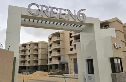 Apartment - 2 Bedrooms - 2 Bathrooms for sale in Green 6 - 6 October Compounds - 6 October City - Giza
