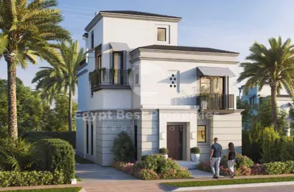 Villa - 7 Bedrooms - 7 Bathrooms for sale in Belle Vie - New Zayed City - Sheikh Zayed City - Giza