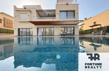 Villa - 7 Bedrooms - 6 Bathrooms for rent in Palm Hills Kattameya - El Katameya Compounds - El Katameya - New Cairo City - Cairo