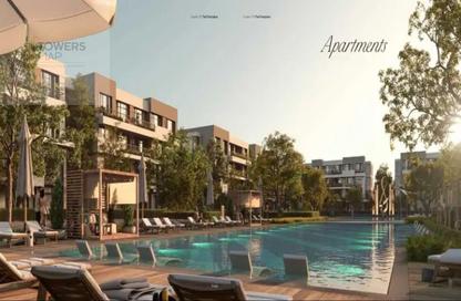 شقة - 2 غرف نوم - 2 حمامات للبيع في لوجار - مدينة زايد الجديدة - الشيخ زايد - الجيزة