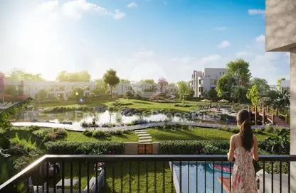 Apartment - 2 Bedrooms - 2 Bathrooms for sale in O West - 6 October Compounds - 6 October City - Giza