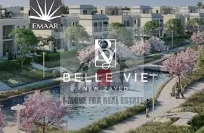 Twin House - 3 Bedrooms - 3 Bathrooms for sale in Belle Vie - New Zayed City - Sheikh Zayed City - Giza