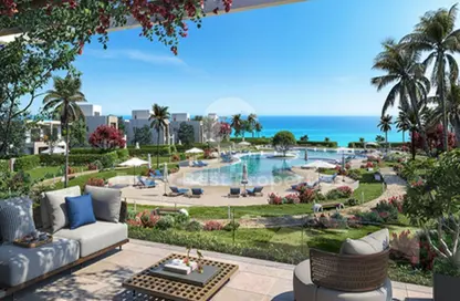 Chalet - 1 Bedroom - 2 Bathrooms for sale in Seashore - Ras Al Hekma - North Coast