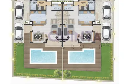 Twin House - 6 Bedrooms - 5 Bathrooms for sale in La Quinta Heights - Hurghada - Red Sea