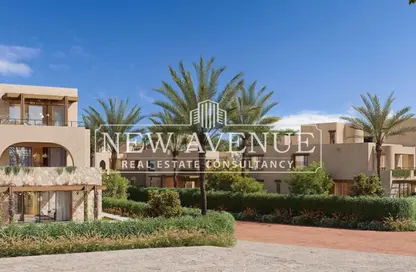 Chalet - 2 Bedrooms - 3 Bathrooms for sale in Ramla - Ras Al Hekma - North Coast