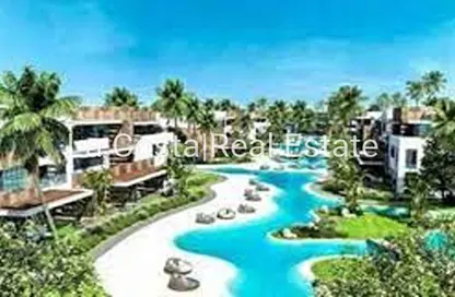 Chalet - 2 Bedrooms - 2 Bathrooms for sale in Azha - Al Ain Al Sokhna - Suez