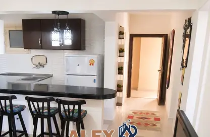 Apartment - 2 Bedrooms - 1 Bathroom for rent in Downtown Marina - Al Alamein - North Coast