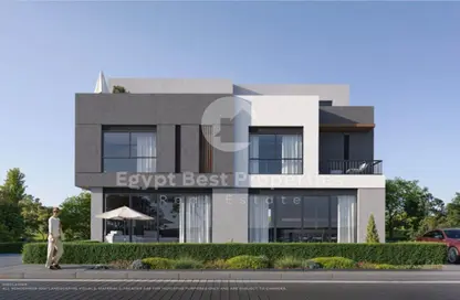 Twin House - 4 Bedrooms - 3 Bathrooms for sale in Swan Lake Residence - 5th Settlement Compounds - The 5th Settlement - New Cairo City - Cairo