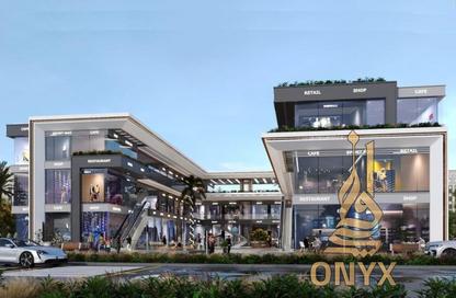 Retail - Studio - 2 Bathrooms for sale in Bank Center Street - South Teseen St. - The 5th Settlement - New Cairo City - Cairo