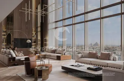 دوبلكس - 5 غرف نوم - 7 حمامات للبيع في 205 اركان بالم - كمبوندات الشيخ زايد - الشيخ زايد - الجيزة