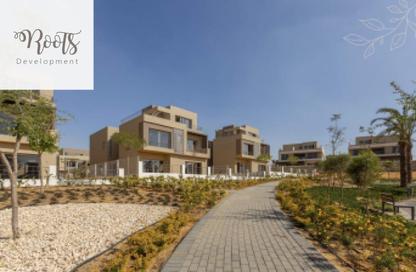 Townhouse - 4 - 4 for sale in Palm Hills New Cairo - 5th Settlement Compounds - The 5th Settlement - New Cairo City - Cairo