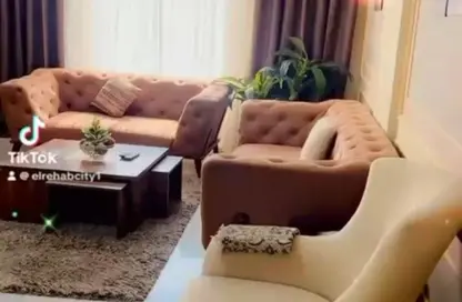 Apartment - 2 Bedrooms - 1 Bathroom for rent in El Rehab Extension - Al Rehab - New Cairo City - Cairo