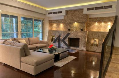 Villa - 5 Bedrooms - 6 Bathrooms for rent in Katameya Heights - El Katameya Compounds - El Katameya - New Cairo City - Cairo