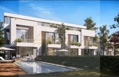 تاون هاوس - 3 غرف نوم - 4 حمامات للبيع في لوجار - مدينة زايد الجديدة - الشيخ زايد - الجيزة