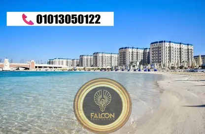 شقة - 3 غرف نوم - 3 حمامات للبيع في الحي اللاتيني - مدينة العلمين الجديدة - العلمين - الساحل الشمالي