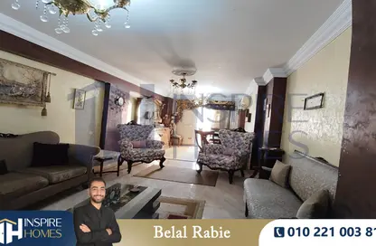 شقة - 4 غرف نوم - 2 حمامات للايجار في شارع ابو قير - الإبراهيمية - حي وسط - الاسكندرية