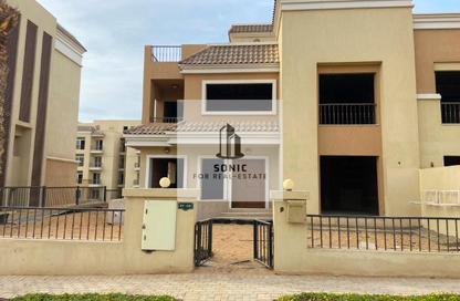 Villa - 4 Bedrooms - 5 Bathrooms for sale in S1 - Sarai - Mostakbal City Compounds - Mostakbal City - Future City - Cairo