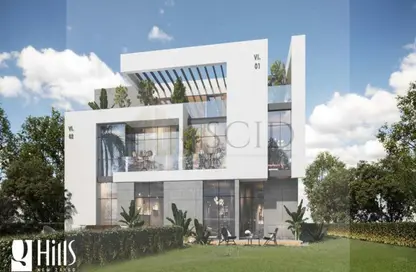 منزل مزدوج - 4 غرف نوم - 4 حمامات للبيع في كيو هيلز - مدينة زايد الجديدة - الشيخ زايد - الجيزة