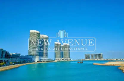 Apartment - 3 Bedrooms - 3 Bathrooms for sale in North Edge Towers - New Alamein City - Al Alamein - North Coast