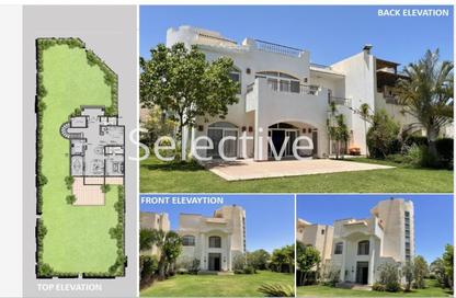 Twin House - 6 Bedrooms - 7 Bathrooms for sale in Louly Beach Resort - Al Ain Al Sokhna - Suez