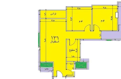 شقة - 3 غرف نوم - 2 حمامات للبيع في البوابة الاولي - خوفو - حدائق الاهرام - الجيزة