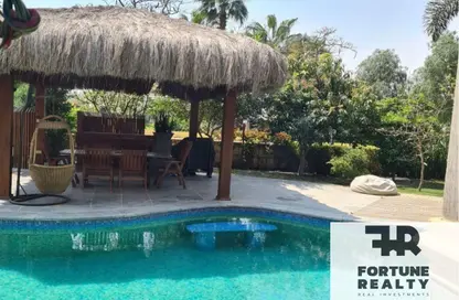 Villa - 7+ Bedrooms for rent in Lake View - 5th Settlement Compounds - The 5th Settlement - New Cairo City - Cairo