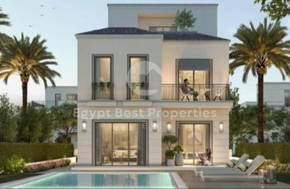 Villa - 4 Bedrooms - 4 Bathrooms for sale in Belle Vie - New Zayed City - Sheikh Zayed City - Giza