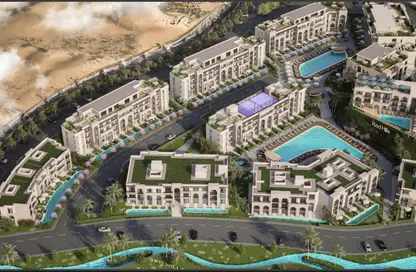 شقة - 3 غرف نوم - 2 حمامات للبيع في سهل حشيش ريزورت - منطقة سهل حشيش - الغردقة - محافظة البحر الاحمر