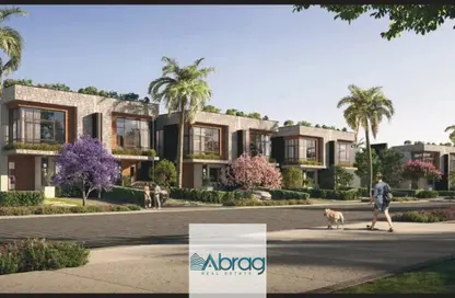 Townhouse - 3 Bedrooms - 3 Bathrooms for sale in Belong Villa Community - Al Wahat Road - 6 October City - Giza