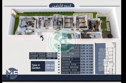 Apartment - 3 Bedrooms - 3 Bathrooms for sale in Bait Alwatan - The 5th Settlement - New Cairo City - Cairo