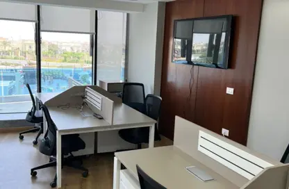 مساحات مكتبية - 2 غرف نوم - 2 حمامات للايجار في بيزنس بلاس - شارع التسعين الشمالي - التجمع الخامس - مدينة القاهرة الجديدة - القاهرة