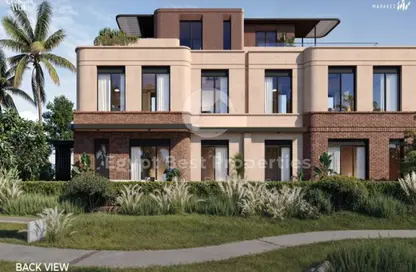 Townhouse - 4 Bedrooms - 3 Bathrooms for sale in Crescent Walk - 5th Settlement Compounds - The 5th Settlement - New Cairo City - Cairo