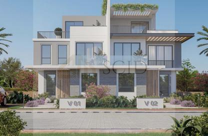 Villa - 5 - 4 for sale in V Levels - Sheikh Zayed Compounds - Sheikh Zayed City - Giza Villa - 5 - 4 for sale in V Levels - Sheikh Zayed Compounds - Sheikh Zayed City - Giza