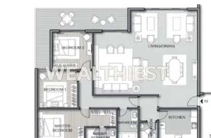 Apartment - 3 Bedrooms - 3 Bathrooms for sale in Noor City - Cairo