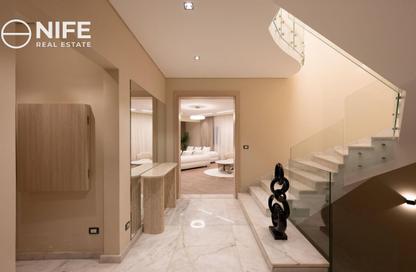 Villa - 5 Bedrooms - 3 Bathrooms for rent in Lake View - 5th Settlement Compounds - The 5th Settlement - New Cairo City - Cairo