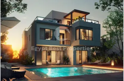 Villa - 5 Bedrooms - 6 Bathrooms for sale in PX Palm Hills - 6 October Compounds - 6 October City - Giza