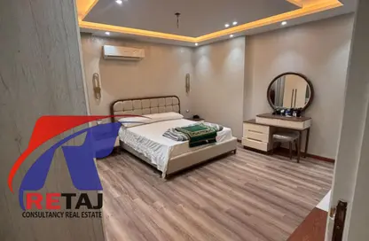 Apartment - 3 Bedrooms - 2 Bathrooms for rent in Zaker Hussein St. - Al Hadiqah Al Dawliyah - 7th District - Nasr City - Cairo