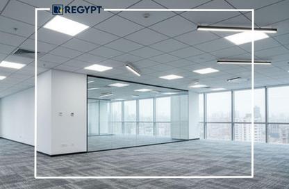 Office Space - Studio - 4 Bathrooms for rent in V90 - North Teseen St. - The 5th Settlement - New Cairo City - Cairo