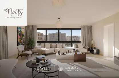 (بنتهاوس  (روف - 3 غرف نوم - 3 حمامات للبيع في أو ويست - كمبوندات 6 أكتوبر - مدينة 6 أكتوبر - الجيزة