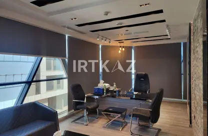 Office Space - 1 Bedroom - 1 Bathroom for rent in Cairo Business Plaza - North Teseen St. - The 5th Settlement - New Cairo City - Cairo